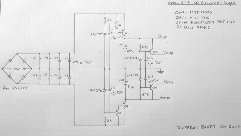 KRELL KMA160 Class-A Mono Block Amplifier
