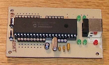 18F4550 USB Proto Board