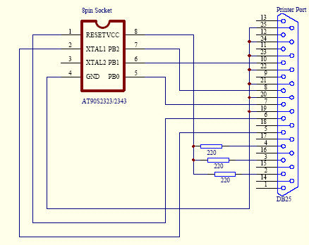 Low-cost AVR Programmer