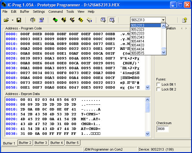 Low-cost AVR Programmer