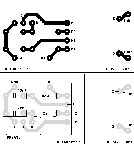  Fluorescent Lamp Inverter