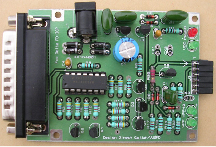 Parallel Port PIC Programmer with ICP