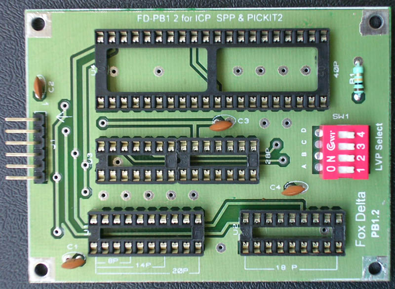 Parallel Port PIC Programmer with ICP