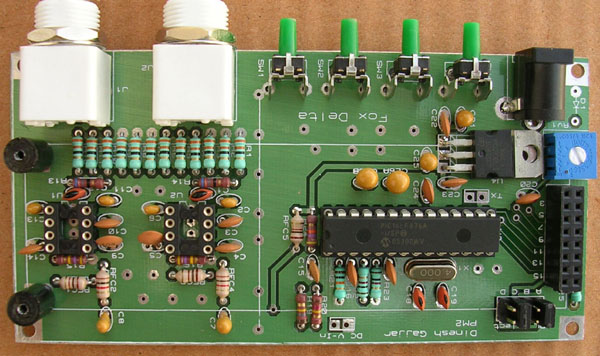 0-500MHz PIC16F876 RF Power Meter