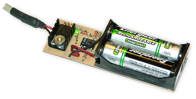 USB Powered AA NiMH and NiCd Battery Charger