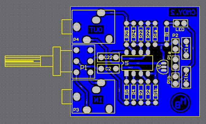 CMoy Headphone Amplifier