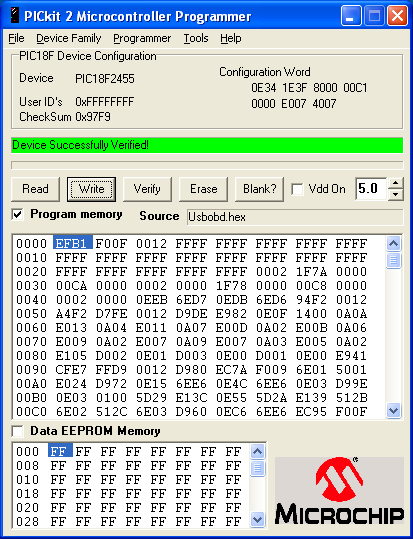 PICkit 2 PIC Programmer