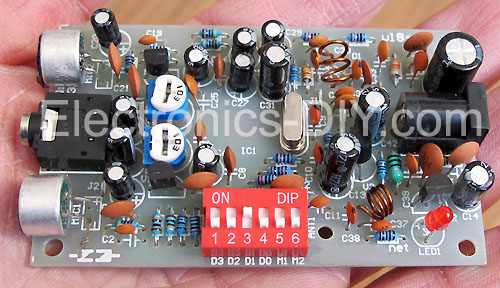 50mW BH1417 Stereo PLL FM Transmitter