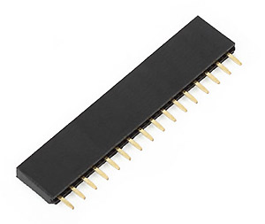 1x16 Female Header Connector