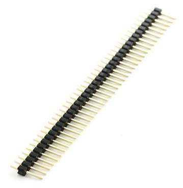 40 PIN Break Away Male Header Connector - Straight