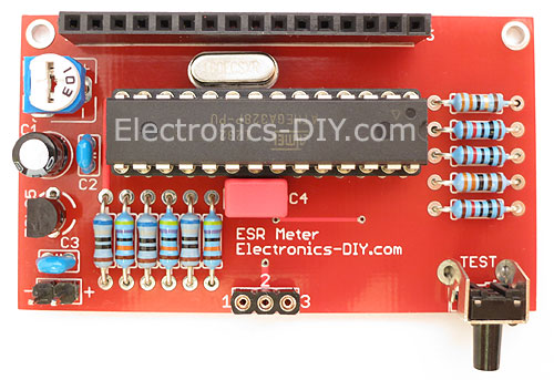 ESR Meter / Capacitance / Inductance / Transistor Tester