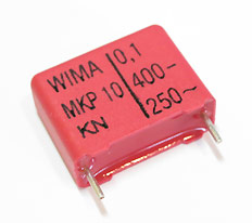 0.1uF 400V WIMA MKP 10 Polypropylene Capacitor