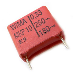 0.33uF 250V WIMA MKP 10 Polypropylene Capacitor