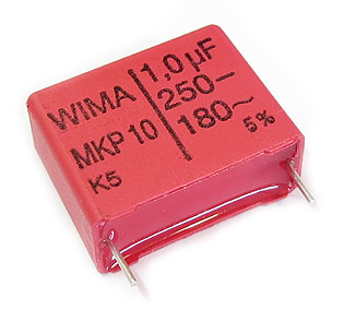 1uF 250V WIMA MKP 10 Polypropylene Capacitor