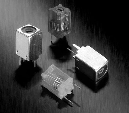 VINTAGE 0.25-0.41 variable RF inductor PC mount COIL radio transmitter design 